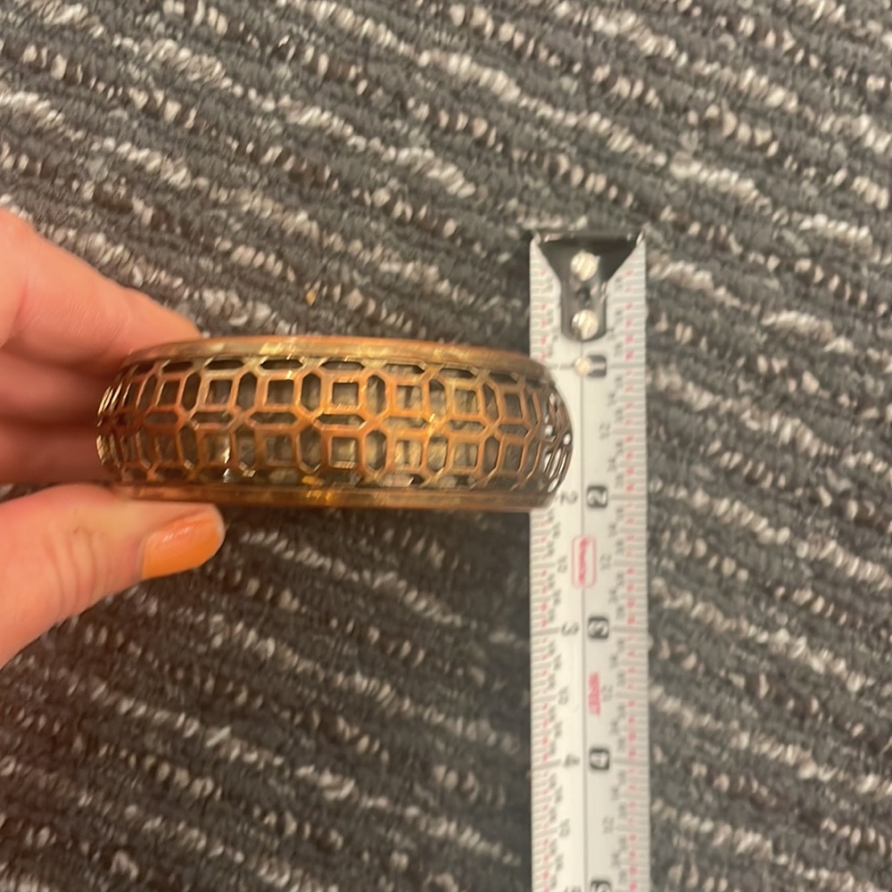 Copper metal lattice bracelet - Picture 10 of 10